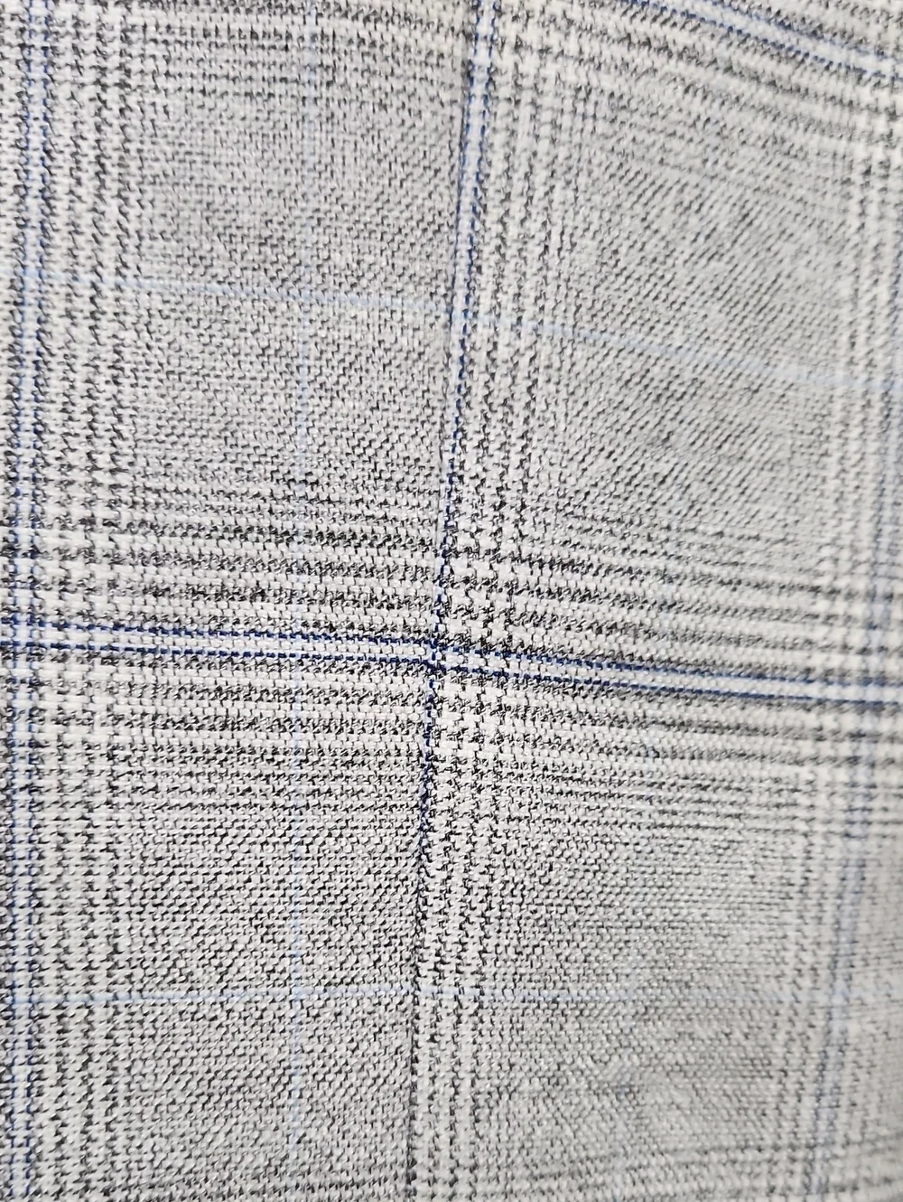 Tommy Hilfiger Men's Gray Plaid Modern Fit Sport Coat Suit Jacket Size 36Short